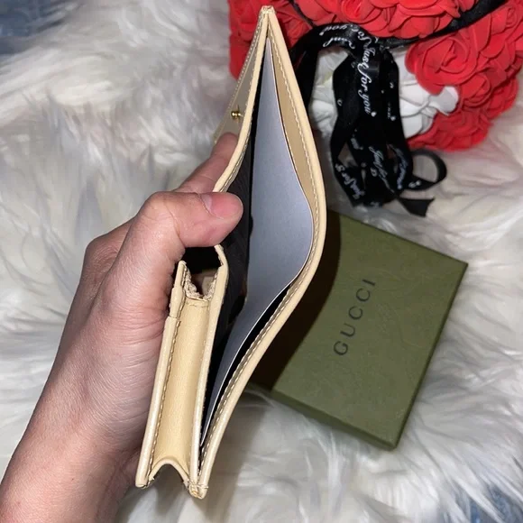 Horsebit 1955 card case Gucci wallet - Picture 5 of 10